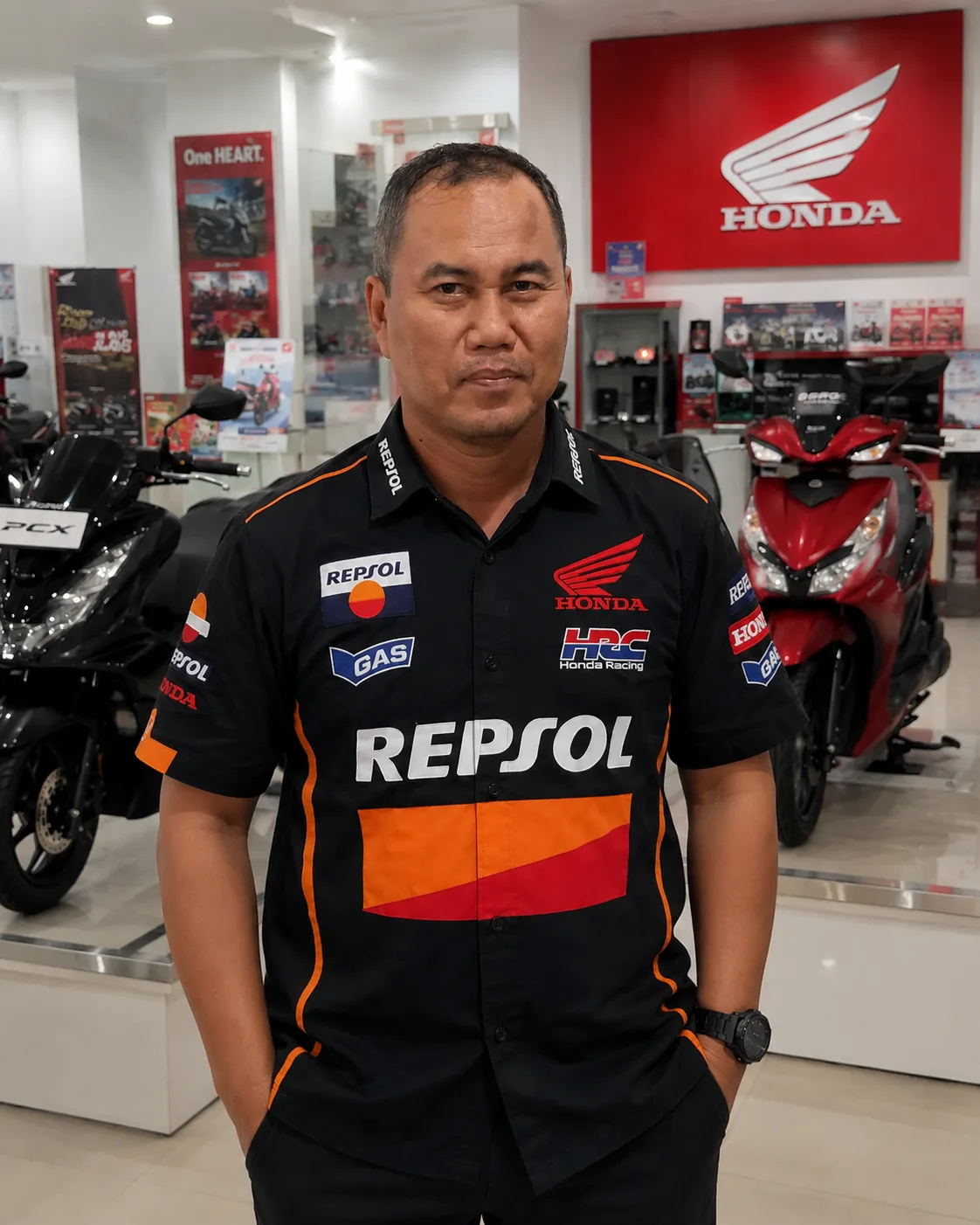 Slamet Karwadi, sales Honda Pati
